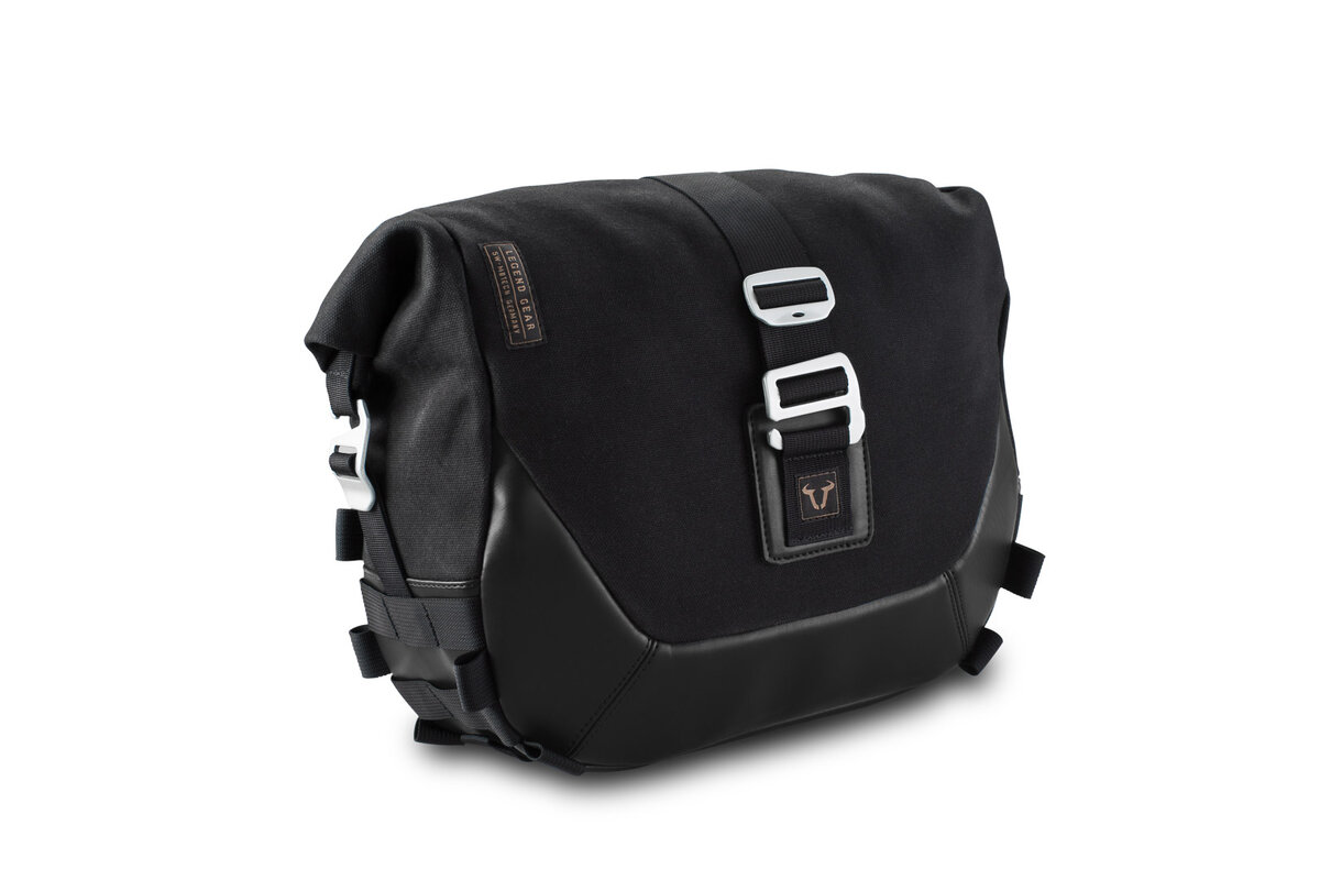 LC Saddlebag 9.8 l. left Black Edition For SLC side carrier. 