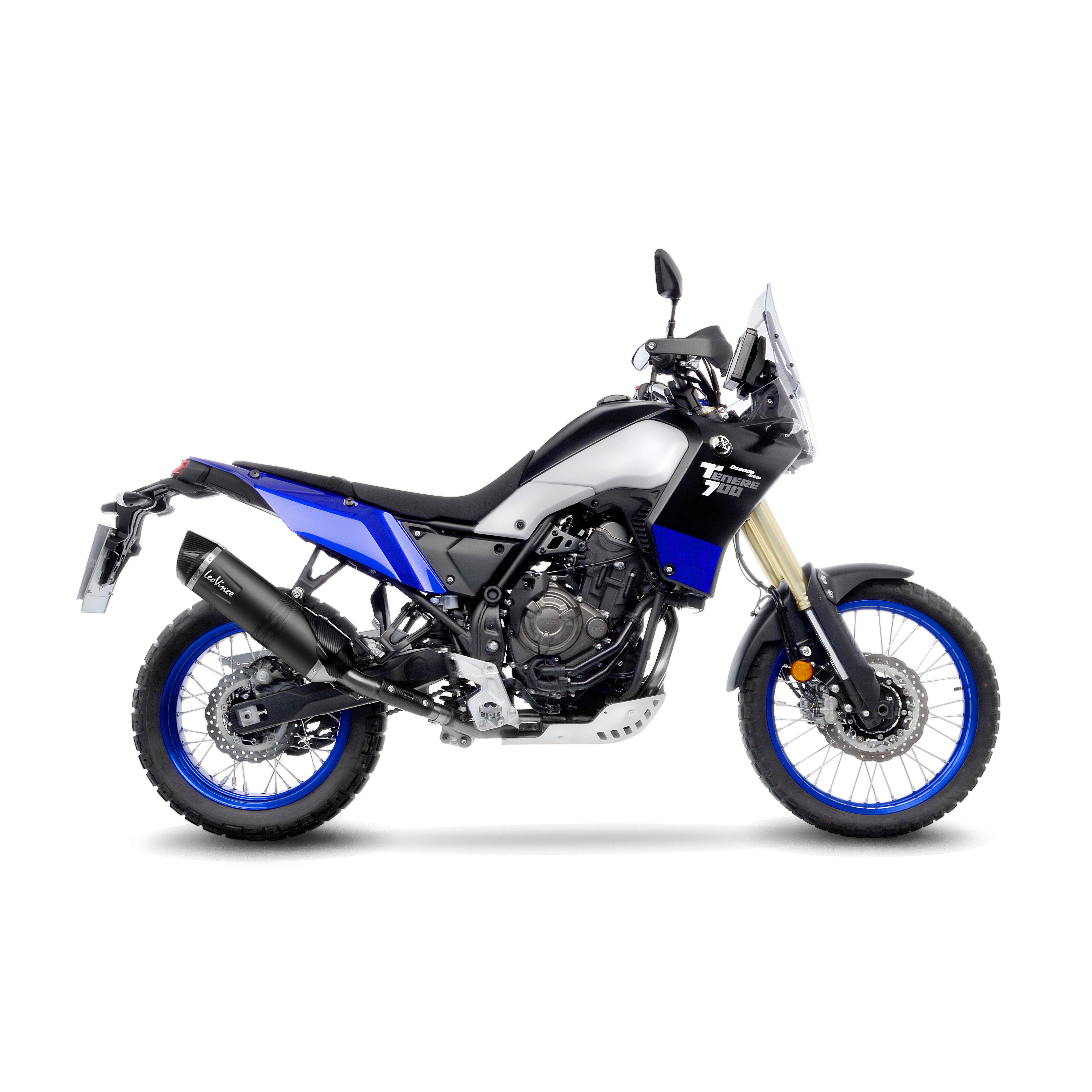 LeoVince ONE EVO Black Edition Yamaha Tenere 700/World Raid/Rally/ Extreme/Explore (2019 - 2024).