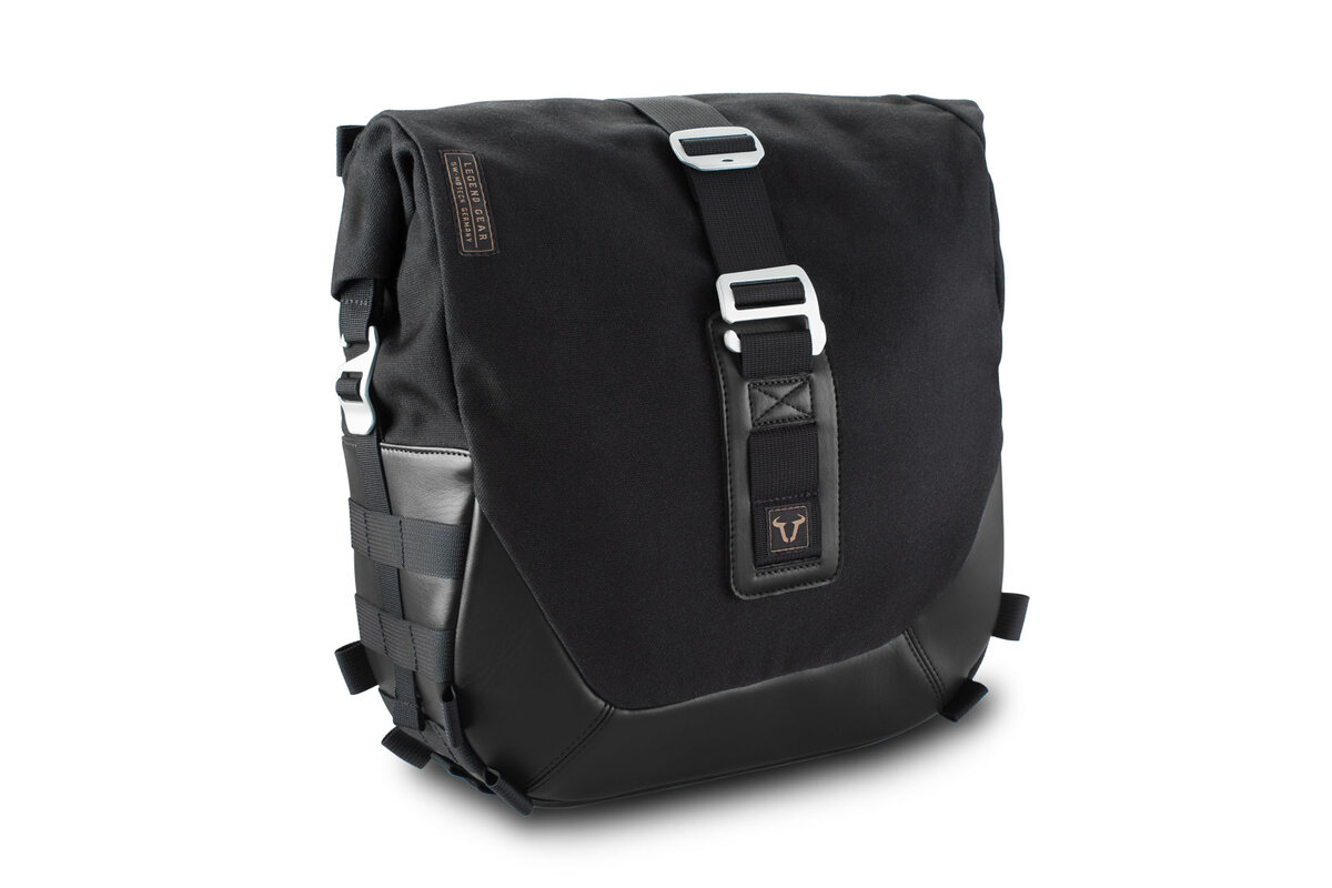 LC Saddlebag 13.50 l. left  Black Edition For SLC side carrier. 