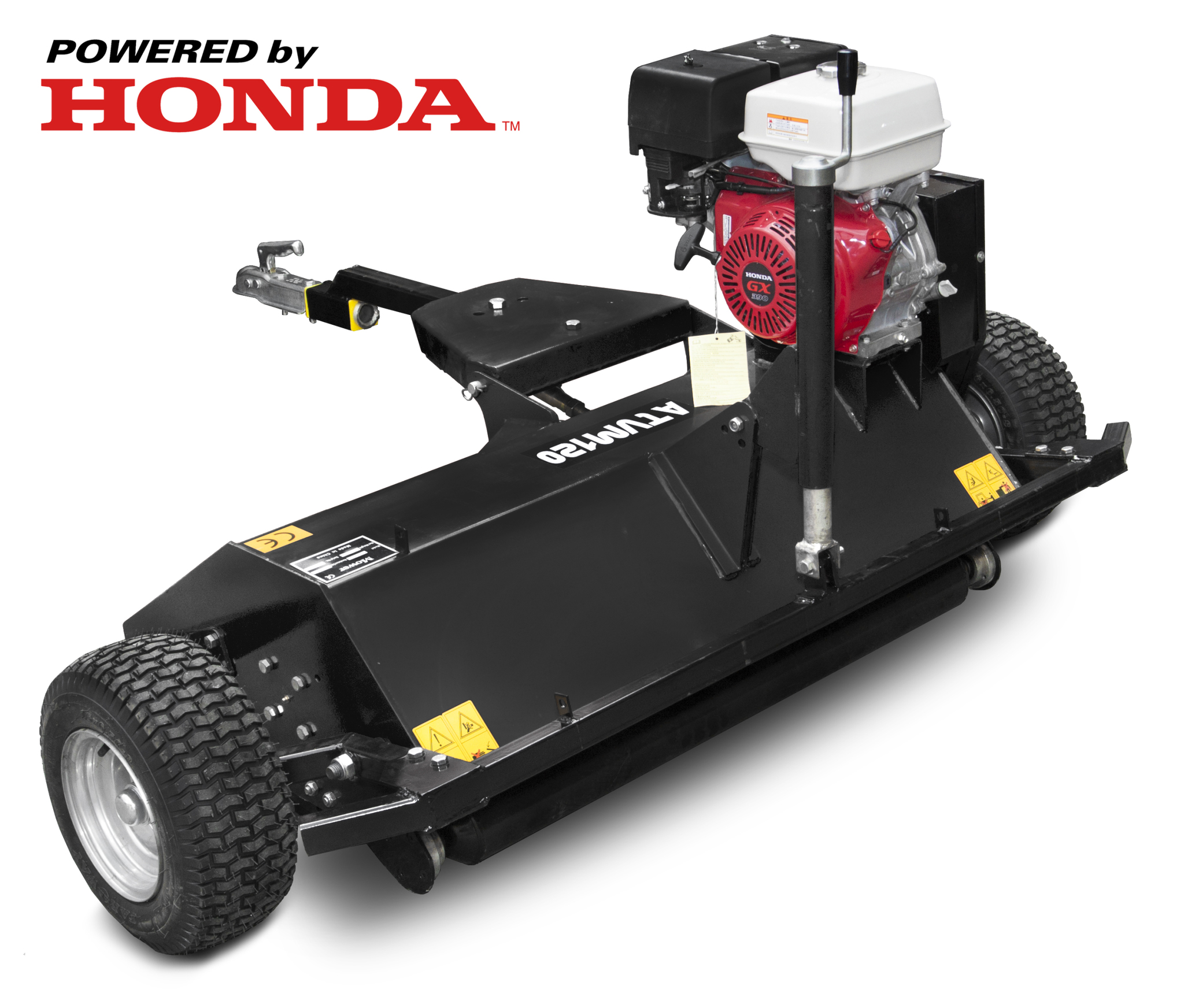 ATV mulcher with Honda GX 390 engine