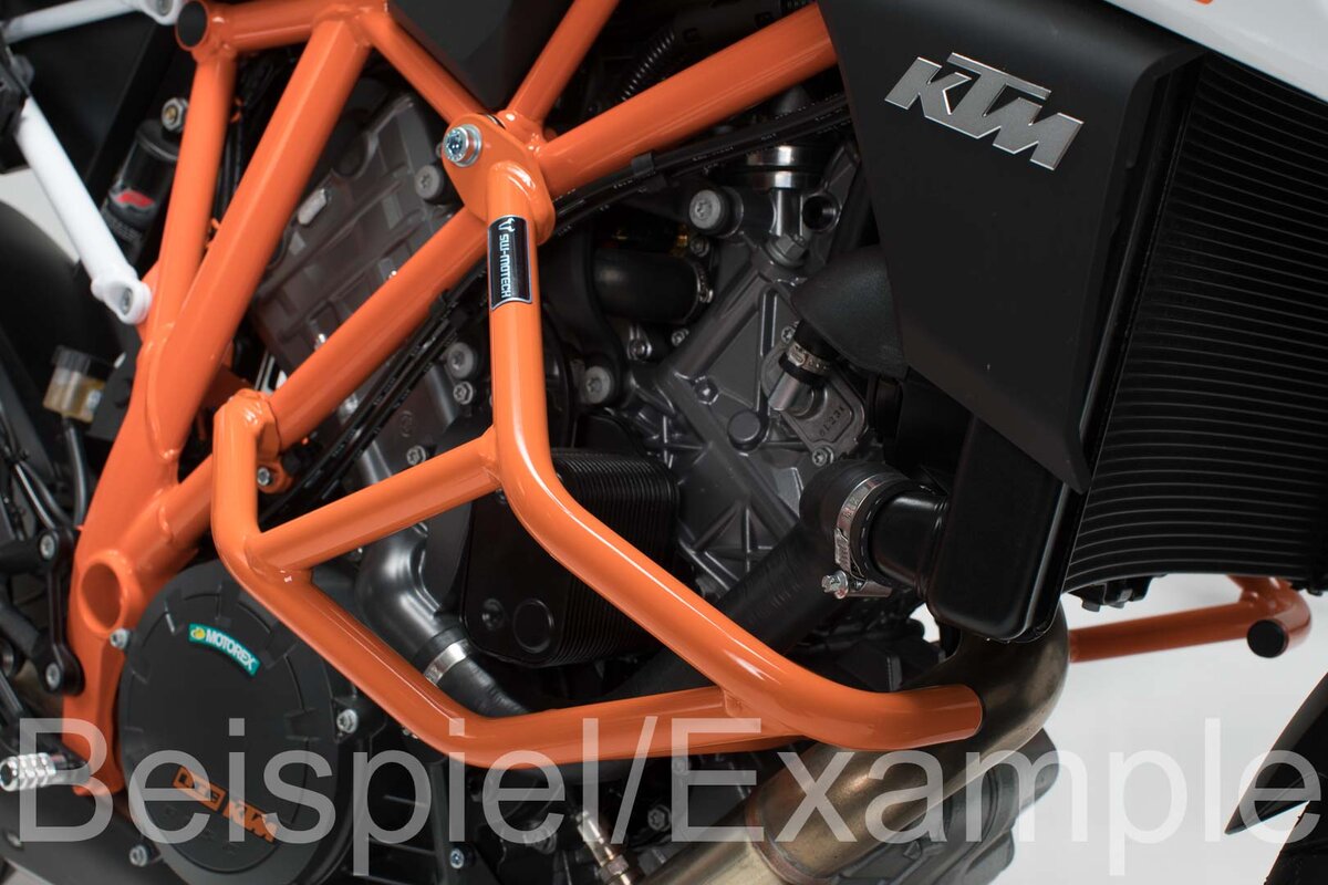 Crash bar black KTM 1290 Super Duke R (13-19).