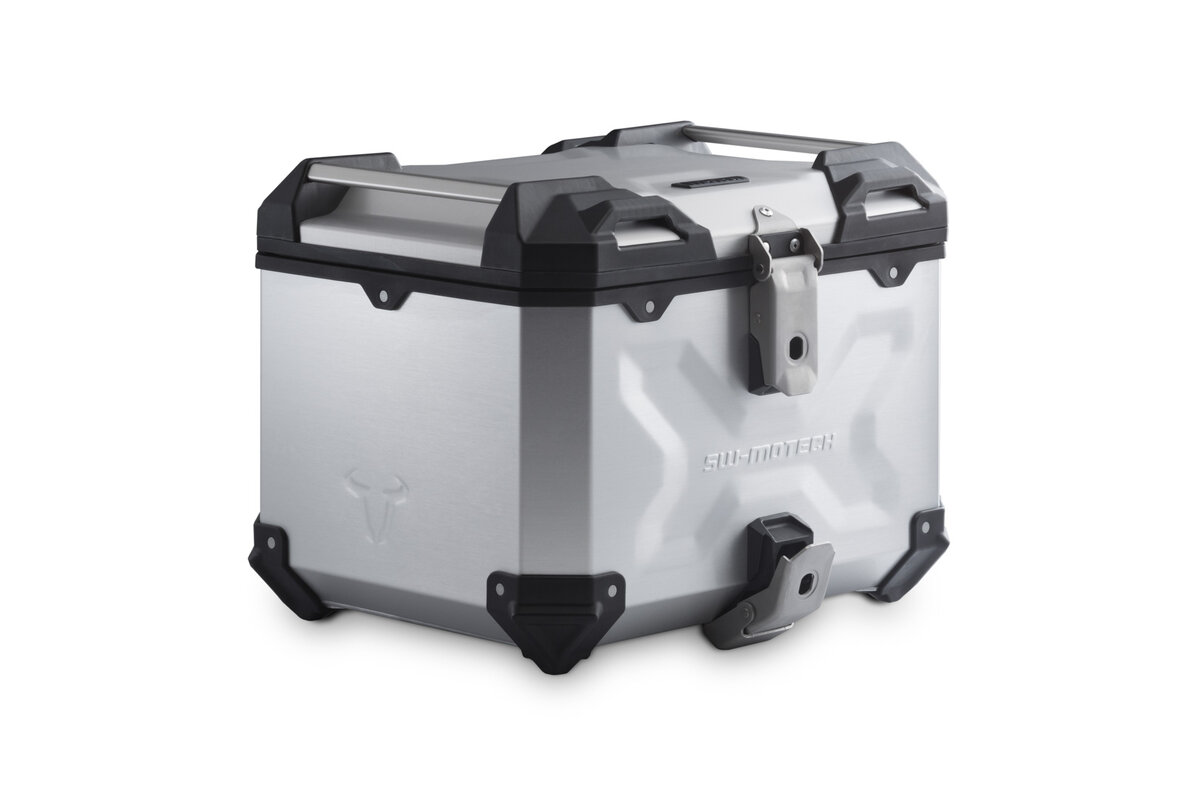 SW-MOTECH TraX Adventure Top Case Silver 38 Liter